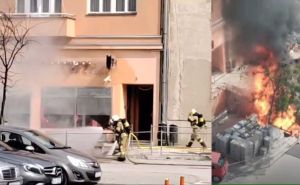 Zastrašujući prizori: Velika eksplozija plina u Karlovcu, povrijeđena jedna osoba