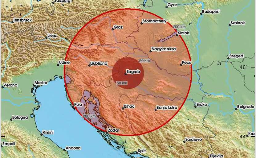 Novi zemljotres u Hrvatskoj: 'Treslo se i puklo kao bomba!'
