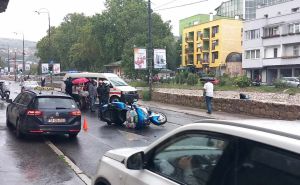 Saobraćajna nesreća u Sarajevu, na terenu Hitna pomoć