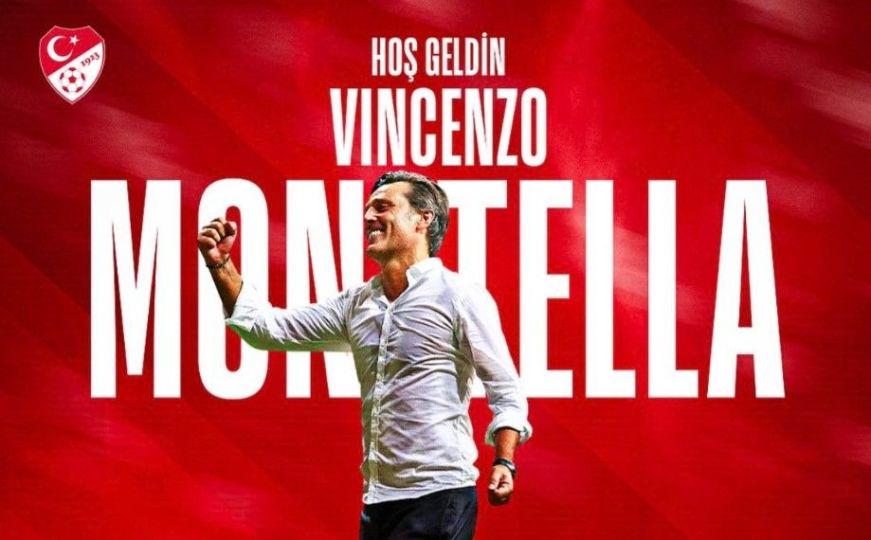 Vincenzo Montella novi selektor fudbalske reprezentacije Turske