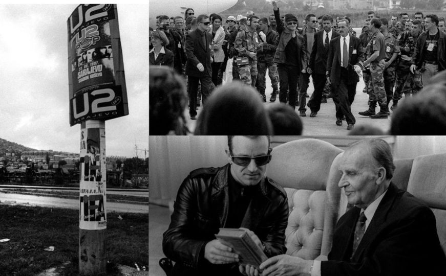 "Gdje ste bili 23. septembra 1997.?": Objavljene dosad neviđene fotografije koncerta U2 u Sarajevu