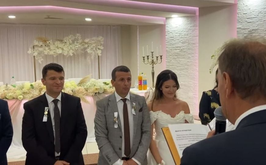 Nebojša Vukanović objavio fotografije i snimak sa vjenčanja: Poslao posebnu poruku supruzi