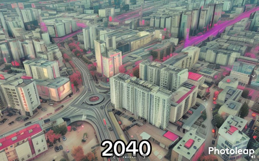 Moć umjetne inteligencije: Evo kako će Mostar izgledati 2250. godine