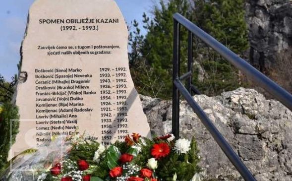 Naša stranka: Skrnavljenje spomenika na Kazanima je zločin iz mržnje