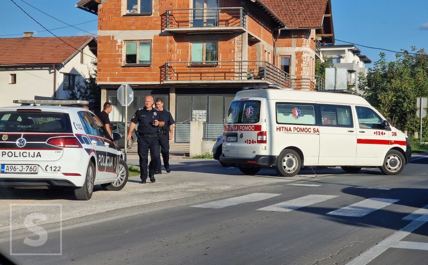 Saobraćajna nesreća u Sarajevu: Vozač automobilom udario biciklistu