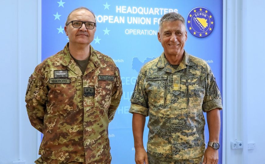 Komandant KFOR-a boravio u Bosni i Hercegovini, tema sigurnosna situacija u BiH i Kosovu