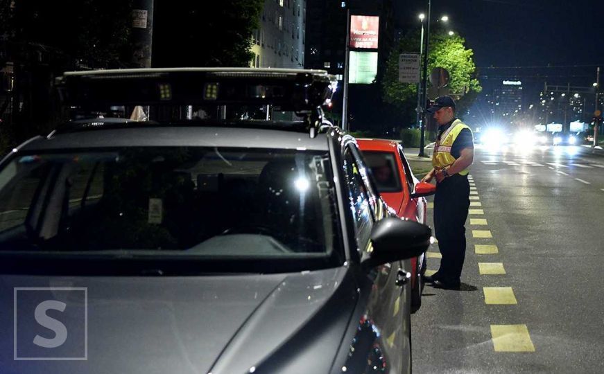 Još jedna subota u Sarajevu: Policija iz saobraćaja isključila 24 pijana vozača