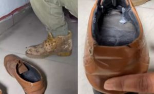 Muškarac se zaprepastio: Jeziv snimak zmije koja se sakrila u cipelu