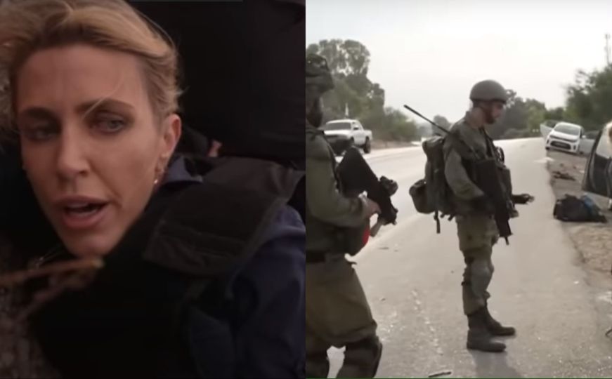 Stravičan video novinarke koja se našla usred sukoba između Izraela i Palestine