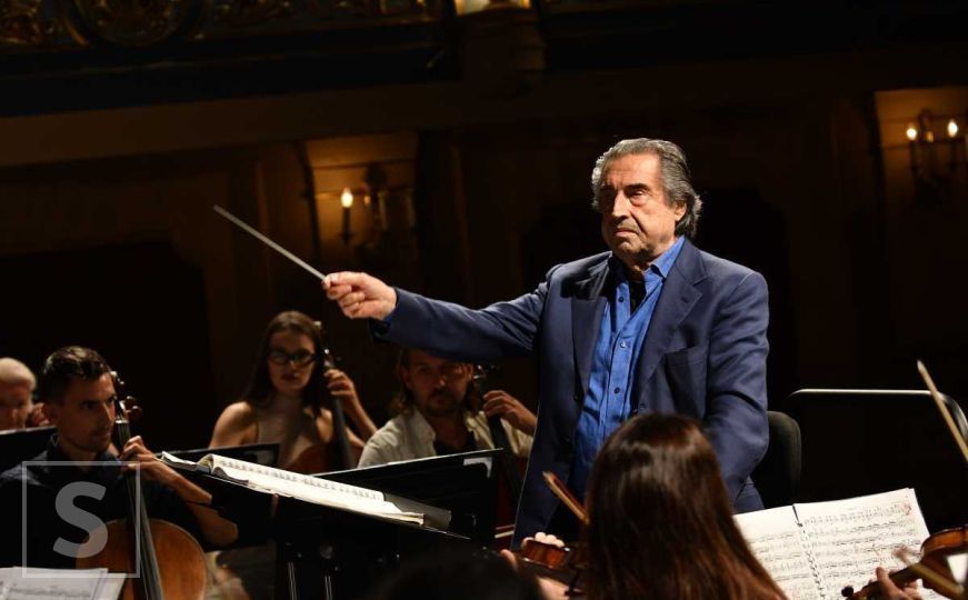 Sve je spremno za večerašnji Gala koncert: Maestro Riccardo Muti i Sarajevska filharmonija