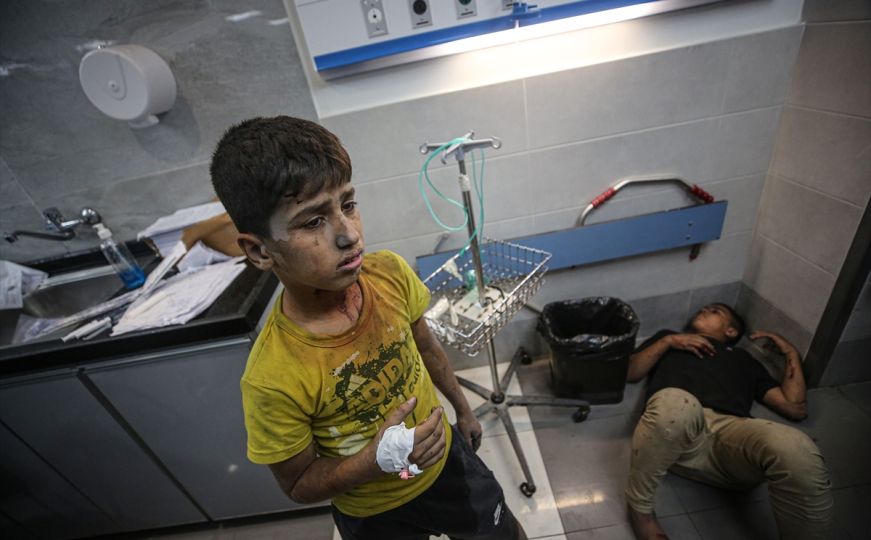 Zastrašujuće i uznemirujuće slike rata u Gazi: Bolnice pretrpane, više od 1.100 poginulih