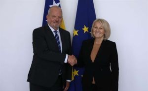 Borjana Krišto sastala se sa ambasadorom Nizozemske u BiH Hendrikom van den Doolom