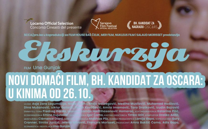 Film 'Ekskurzija' redateljice Une Gunjak uskoro u kinima širom Bosne i Hercegovine