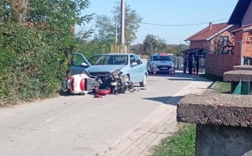 Teška saobraćajna nesreća u Brčkom: Poginuo maloljetni vozač mopeda