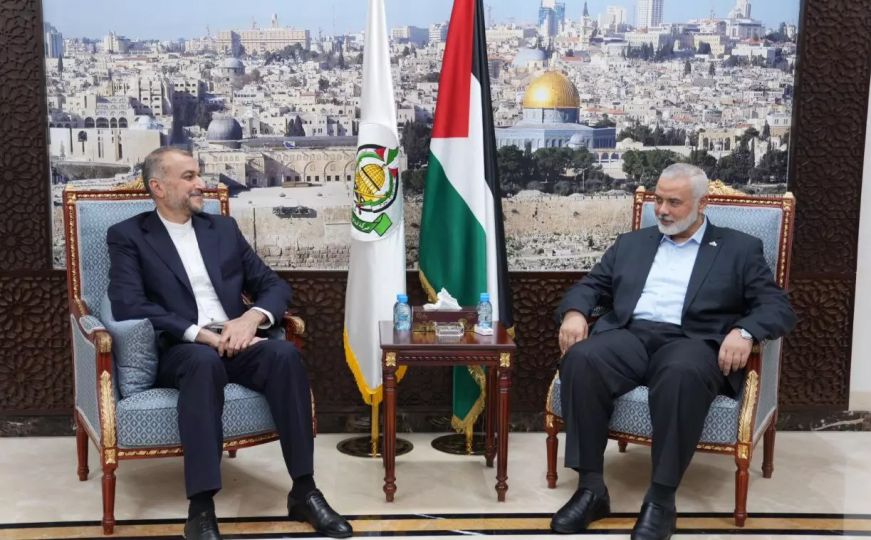 Iranski ministar vanjskih poslova sastao se s političkim šefom Hamasa u Dohi