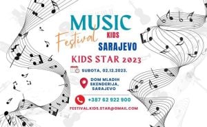 Prvi Međunarodni festival dječije muzike održat će se 2. decembra u Domu mladih na Skenderiji