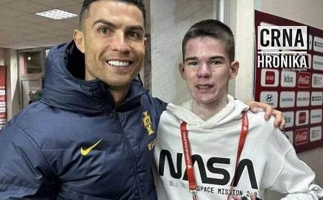 Cristiano Ronaldo još jednom dokazao zašto je najveći i ispunio želju bolesnom dječaku iz Mostara