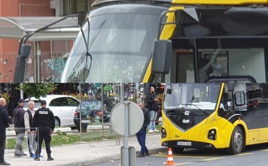 Dramatična scena u Sarajevu: Razbijao vjetrobranska stakla na trolejbusima, odmah je uhapšen