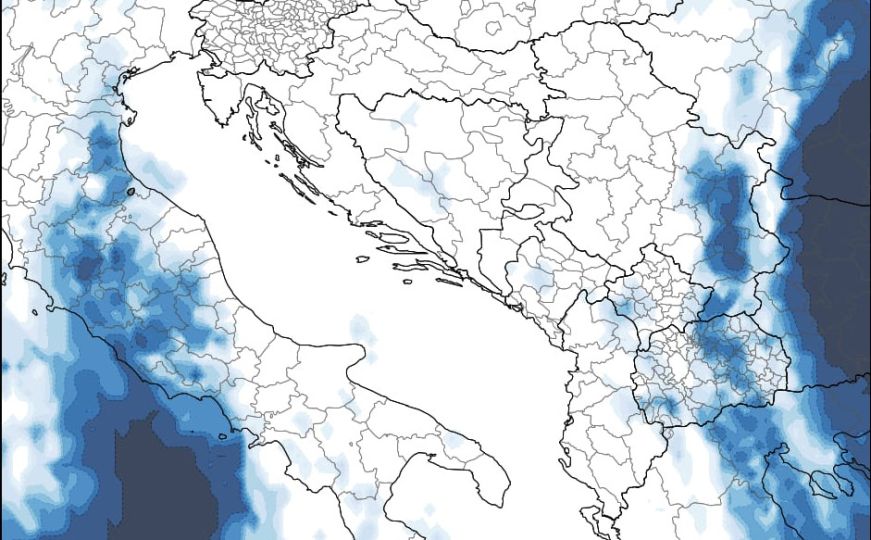U BiH stiže talas intenzivne kiše s grmljavinom: Pogledajte koji dio zemlje je 'na udaru'