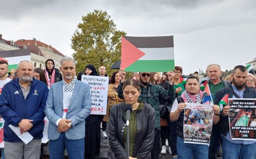 Bravo, Bosanci: U Tuzli održan skup podrške narodu Palestine