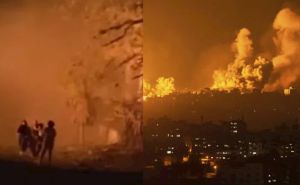 Potresan snimak: Stanovnici Gaze usred noći bježe od izraelskih bombi