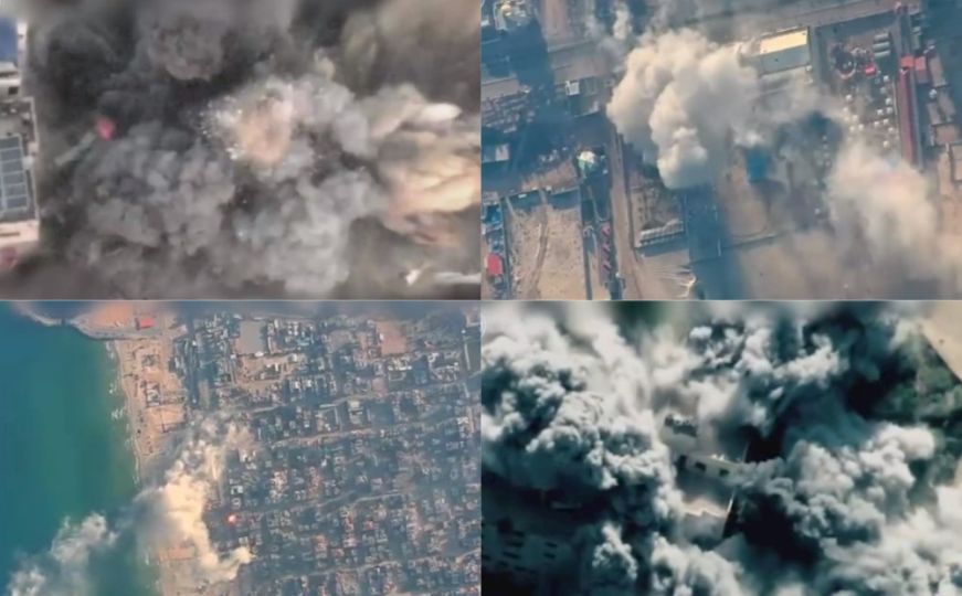 Izrael započinje drugu fazu rata: Objavljen snimak kako iz zraka bombarduju kuće u Gazi