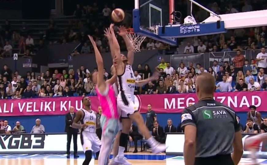 Šokantan poraz Partizana: Košarkaš presudio svojoj ekipi autokošem u zadnjoj sekundi meča