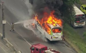 Haos u Brazilu: Kriminalci zapalili desetine autobusa, kamione i voz
