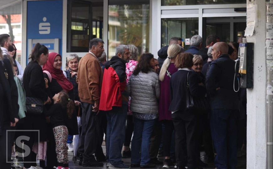 Ogromne gužve ispred CIPS-a: Građani apliciraju za dodjelu 600 maraka pomoći iz Europske unije