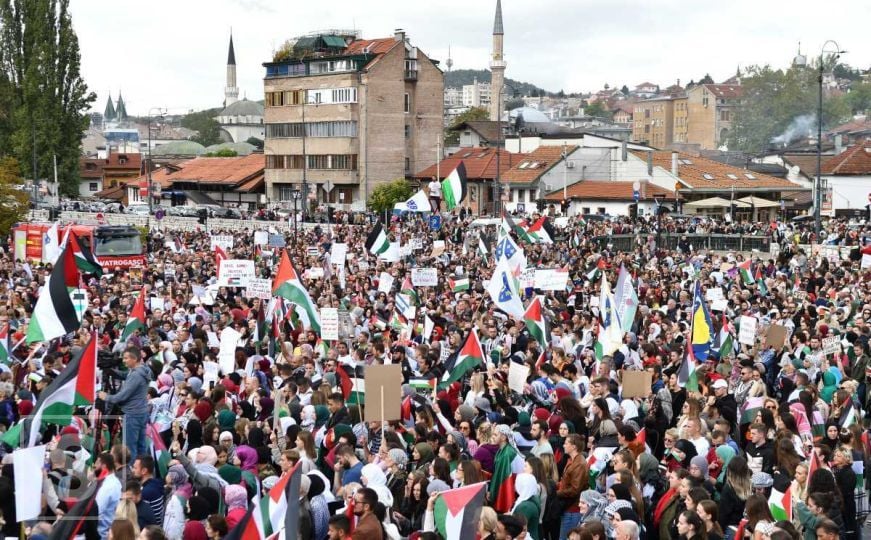 Najavljen protest podrške narodu Palestine u Zenici: 'Šutimo kad djeca spavaju, a ne kad ginu'