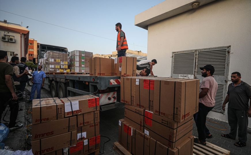 U Gazu ušlo još deset kamiona pomoći i medicinskih potrepština