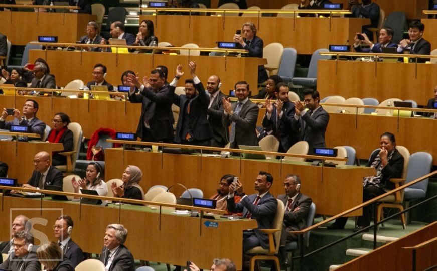 Pogledajte glasanje i aplauz nakon usvajanja rezolucije UN-a za primirje u Gazi