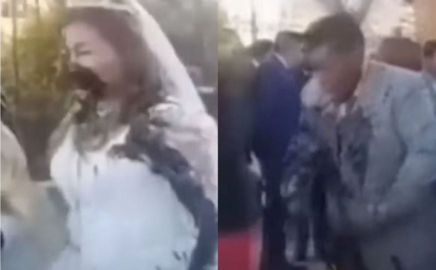 Video koji je šokirao sve: Pogledajte kako je djevojka uništila vjenčanje bivšem momku