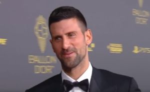 Novak Đoković gost na dodjeli Zlatne lopte: 'Veliki sam fan fudbala'