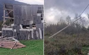 Vjetar nosio sve pred sobom: Pogledajte posljedice nevremena u Bosni i Hercegovini