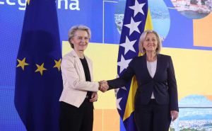 Ursula von der Leyen poslala jasnu poruku iz Sarajeva: "Budućnost Bosne i Hercegovine je u EU"