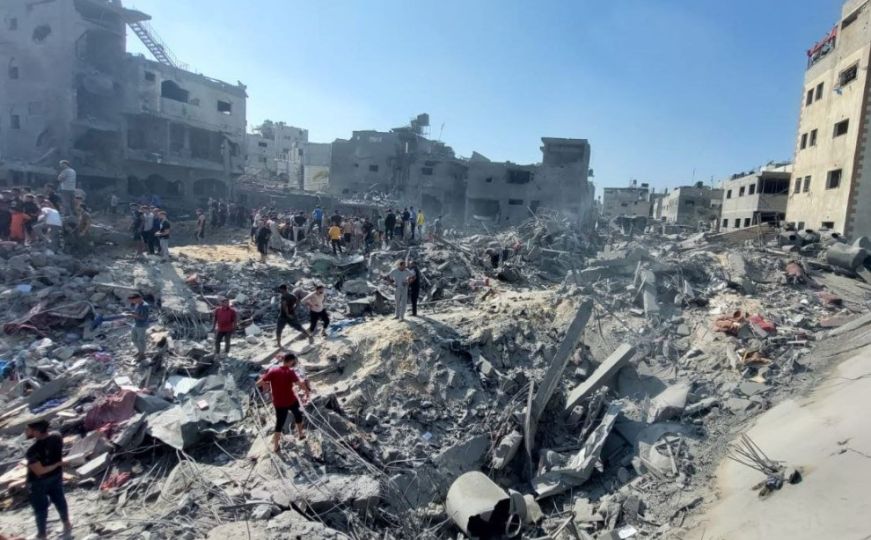 Izrael ponovo bombardovao izbjeglički kamp u Gazi: Objavljene prve fotografije i snimci