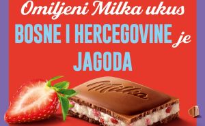 Milka sa jagodom – omiljena među ljubiteljima Milka čokolade u Bosni i Hercegovini