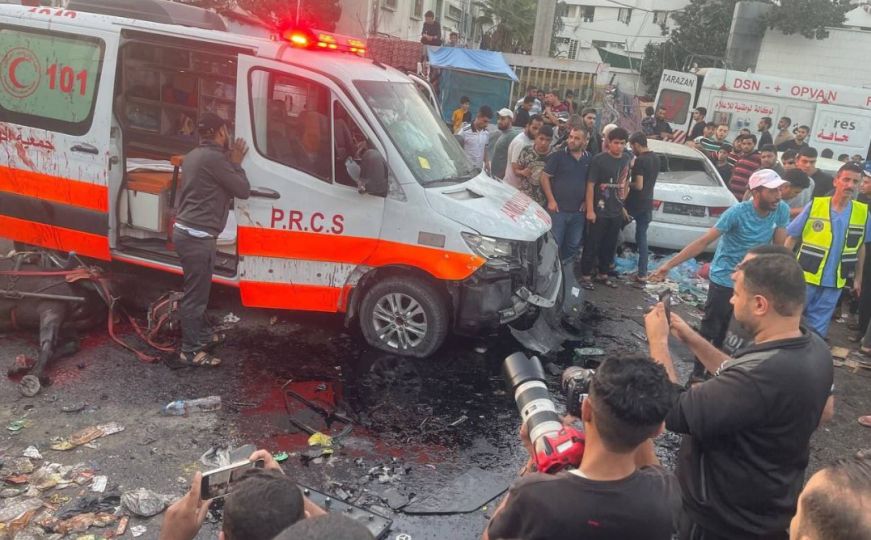 Izrael bombardovao medicinski konvoj ispred bolnice Al-Shifa: Ima mrtvih