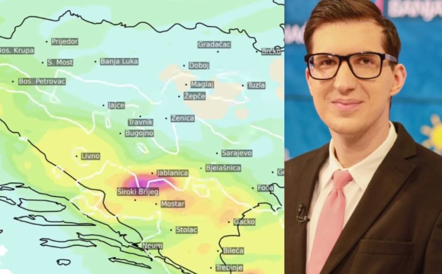 Nedim Sladić kroz nekoliko videa objavio novu prognozu: Stiže li u BiH olujno nevrijeme?