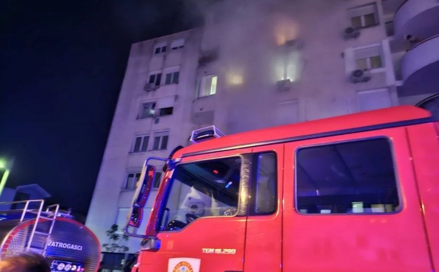 Veliki požar u Mostaru: Gorila stambena zgrada