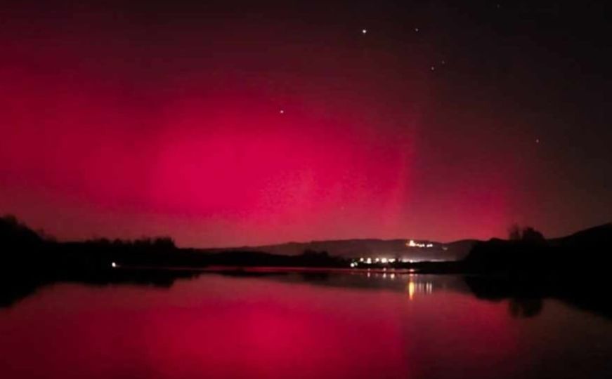 Aurora borealis: Je li ovo najljepša fotografija polarne svjetlosti iznad Bosne i Hercegovine?