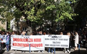 Štrajk ljekara u HNK još na snazi: Traže bolje uvjete, prijedlog Kolektivnog ugovora u završnoj fazi