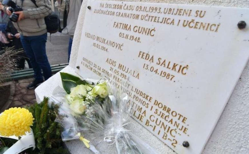 Dan kada je ubijena učiteljica Fatima Gunić i troje njenih učenika