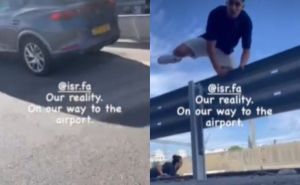 Golman Izraela podijelio video: Pogledajte kako bježi iz skloništa prema aerodromu dok traju borbe