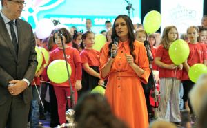 'Imam pravo jesti zdravo': Amra Džeko otvorila osmi Dječiji sajam u Sarajevu