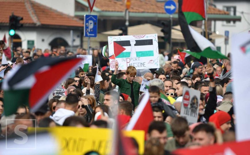 U Sarajevu danas skup podrške palestinskom narodu u Gazi