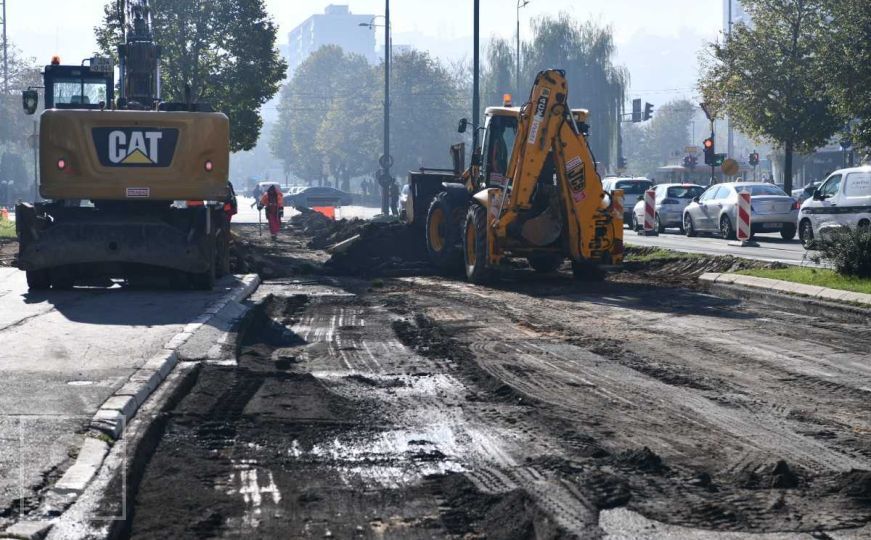 Vozači se mole za strpljenje: Počeli radovi na rekonstrukciji Ložioničke ulice u Sarajevu