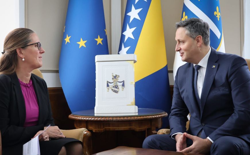 Bećirović primio u posjetu novu ambasadoricu Švedske: 'Podržavamo integracije BiH u EU'