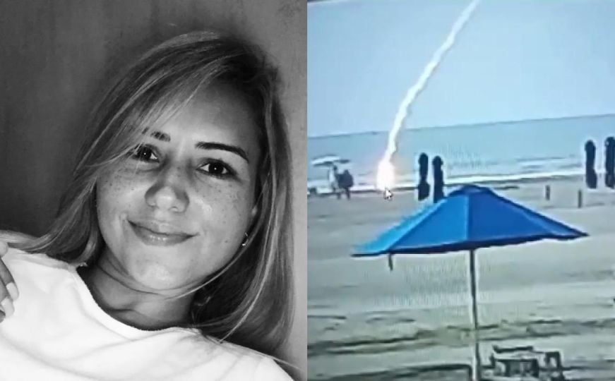 Uznemirujući snimak: Mladu majku ubio grom na plaži, sve snimila nadzorna kamera
